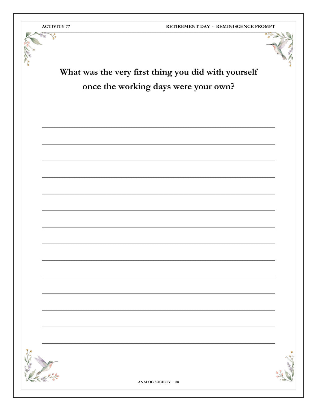 Inside A Memory Book — Working Life and First Jobs - page 89
