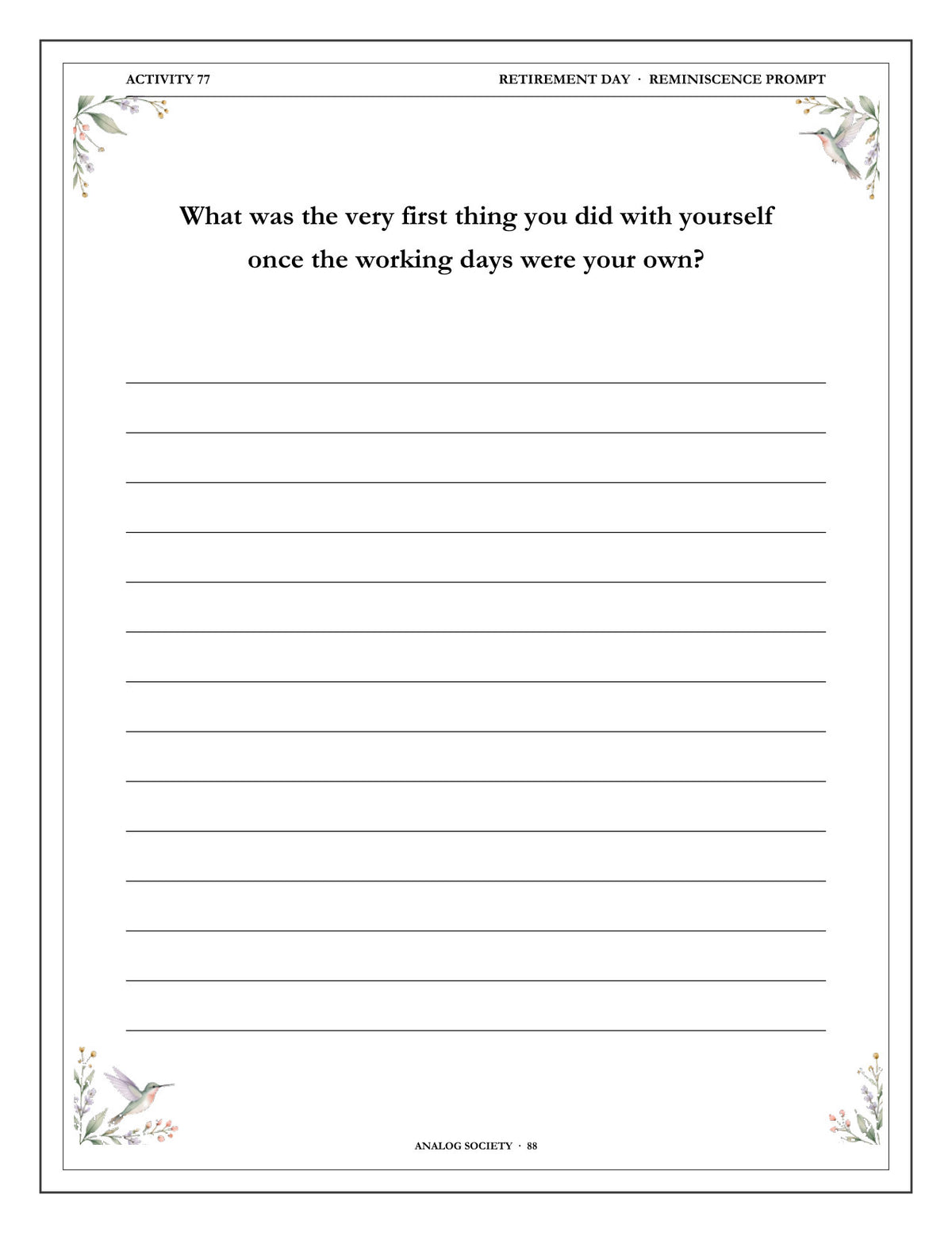 Inside A Memory Book — Working Life and First Jobs - page 89