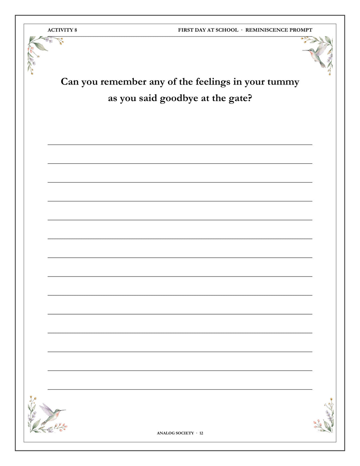 Inside A Memory Book — School Days and Young Years - page 13
