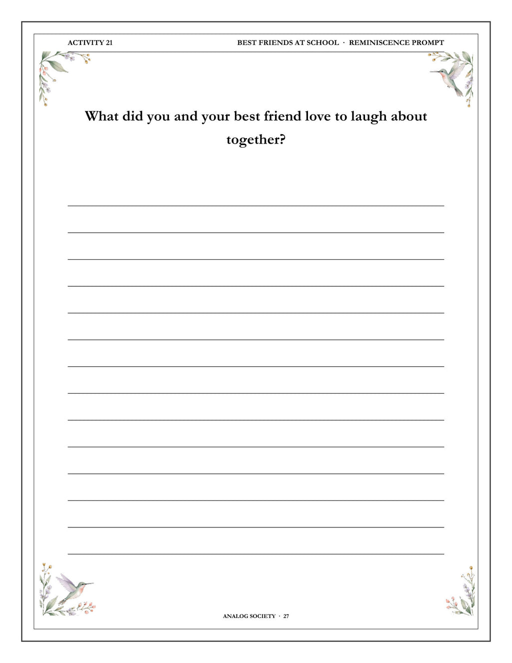 Inside A Memory Book — School Days and Young Years - page 28