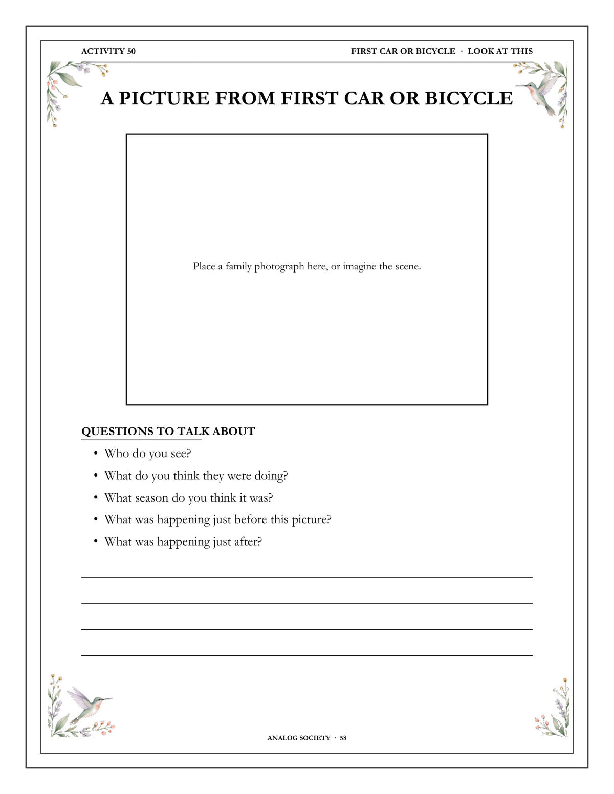 Inside A Memory Book — School Days and Young Years - page 59