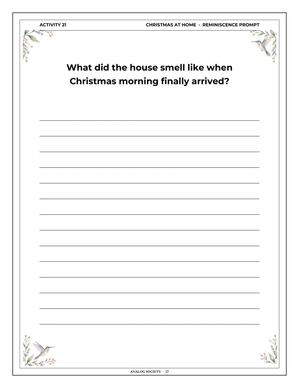 Inside A Memory Book — Home, Family and Holidays - page 28