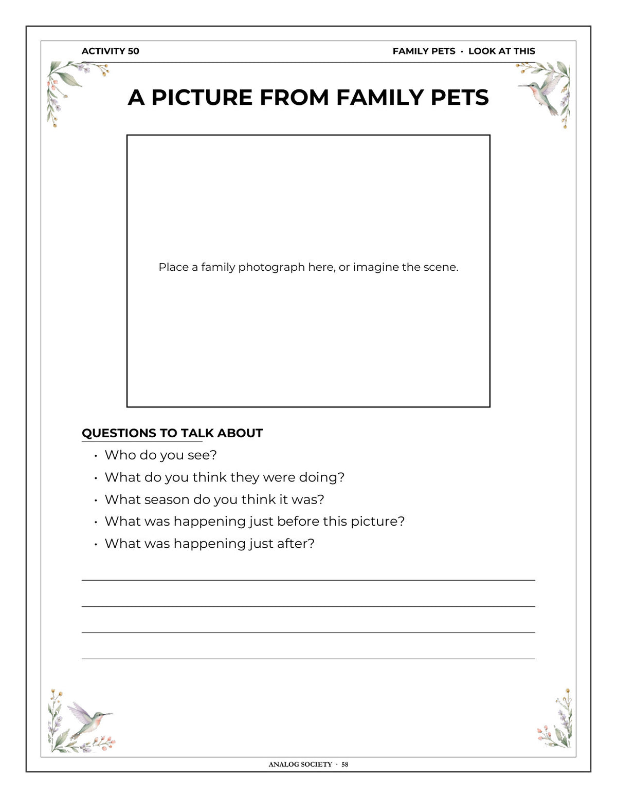 Inside A Memory Book — Home, Family and Holidays - page 59