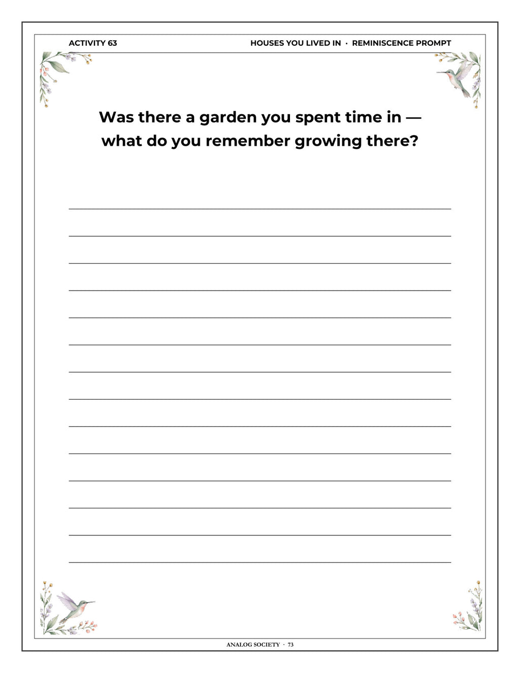 Inside A Memory Book — Home, Family and Holidays - page 74