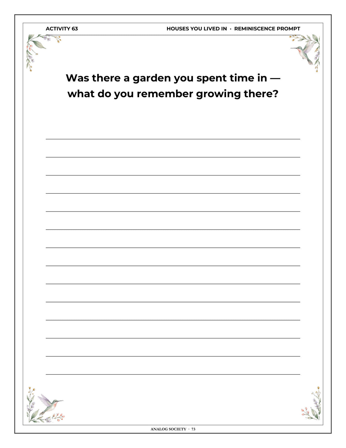 Inside A Memory Book — Home, Family and Holidays - page 74