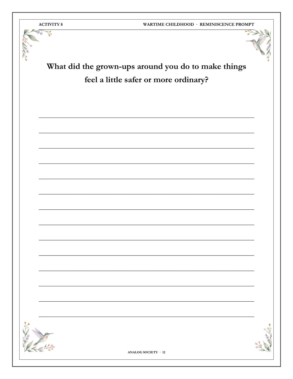 Inside A Memory Book — 1940s Memories - page 13