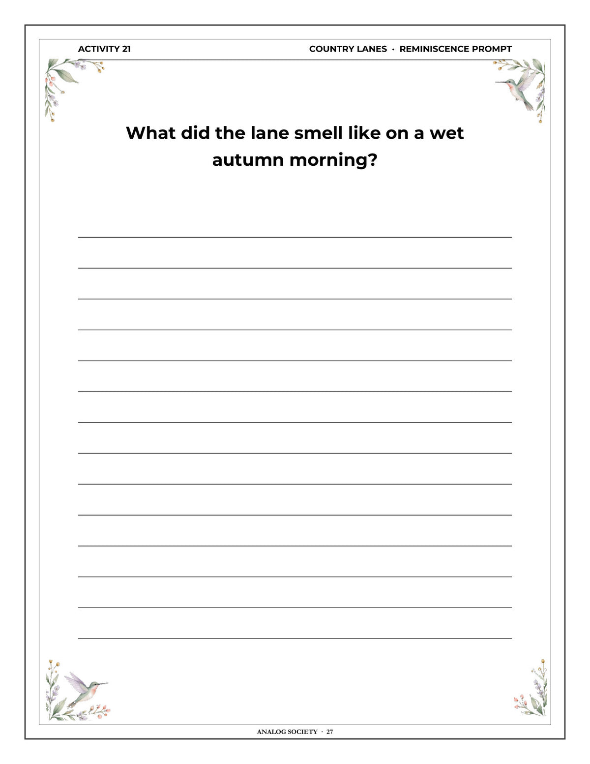Inside A Memory Book — Country Childhood - page 28