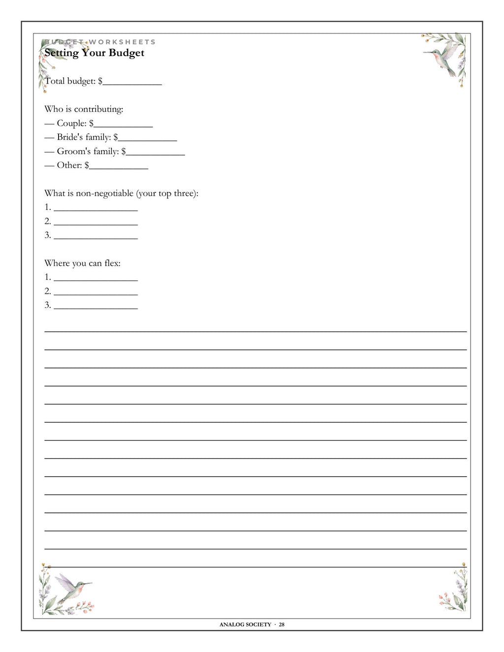 Inside The Wedding Planner - page 29