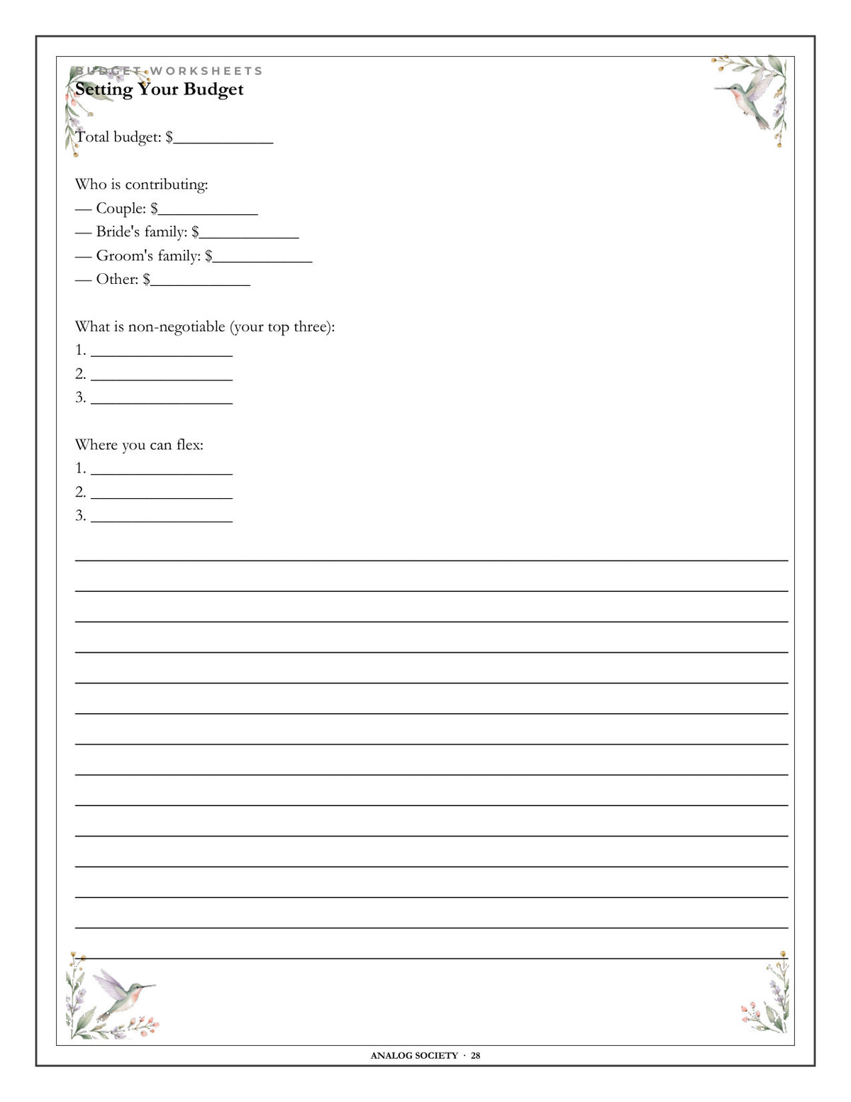 Inside The Wedding Planner - page 29