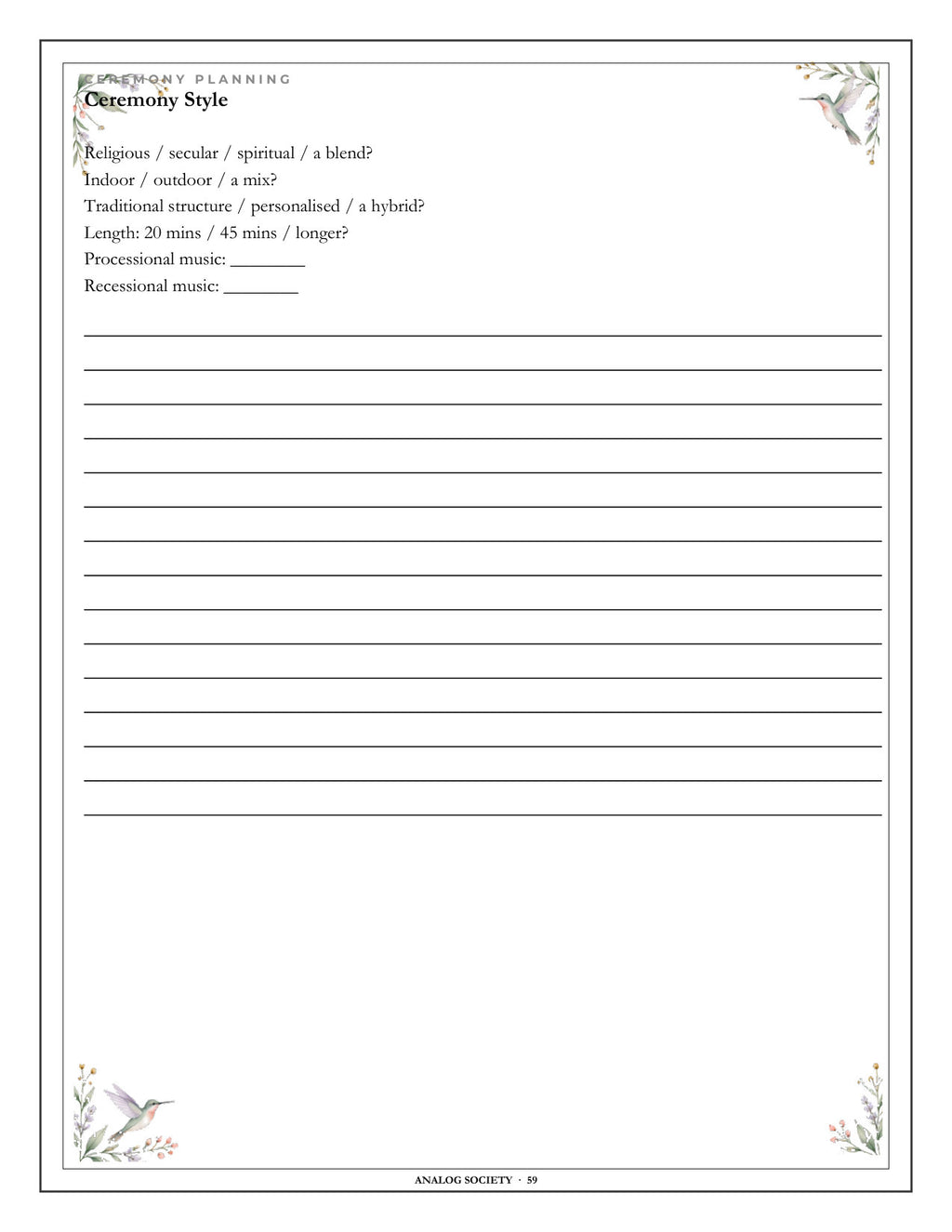 Inside The Wedding Planner - page 60