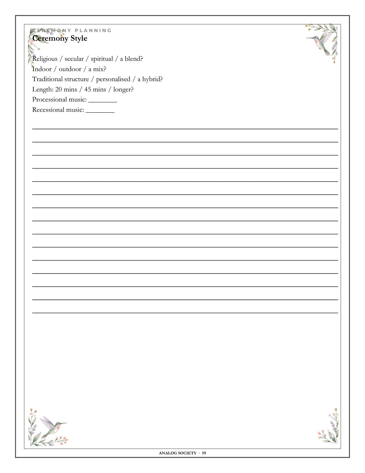 Inside The Wedding Planner - page 60