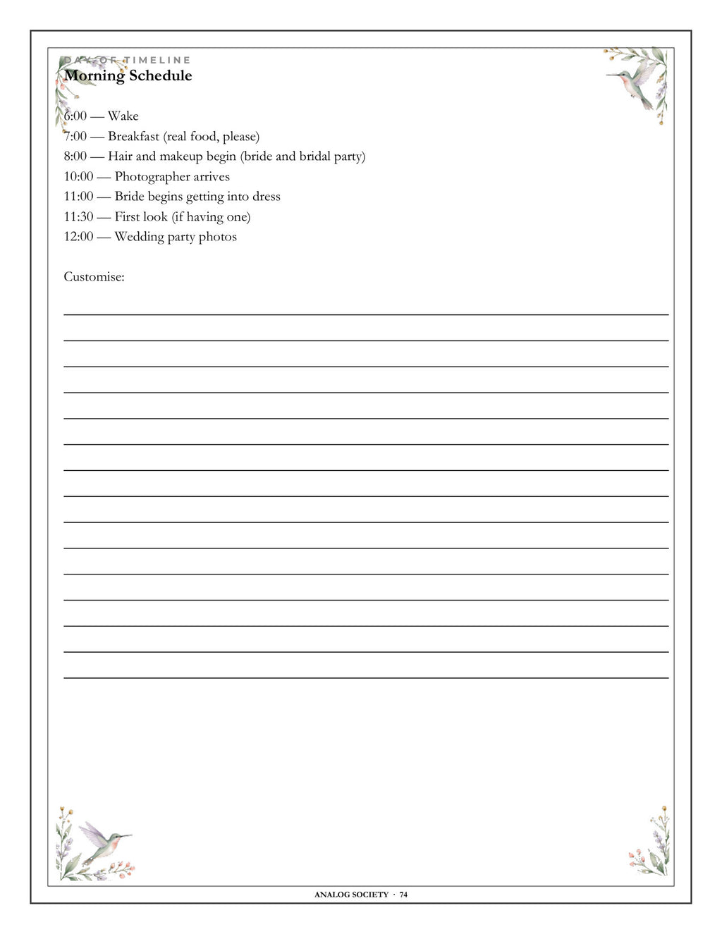 Inside The Wedding Planner - page 75