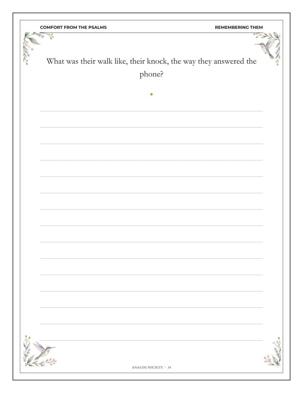 Inside Comfort from the Psalms - page 35
