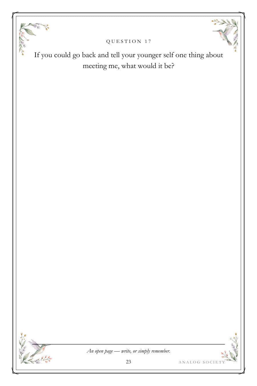Inside The Woman I Married, In 200 Questions - page 23