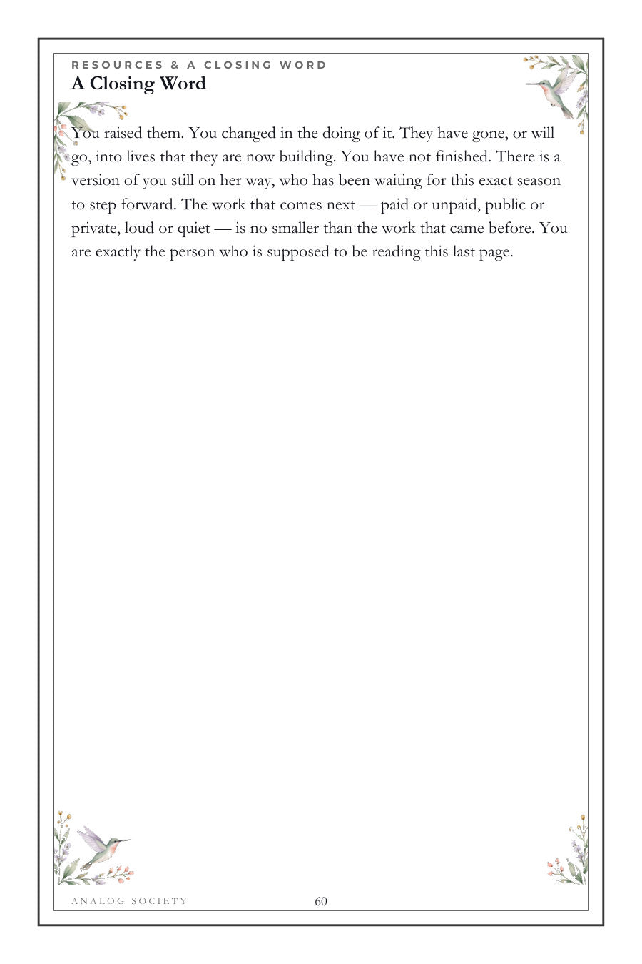 Inside The Years You Were Home - page 60