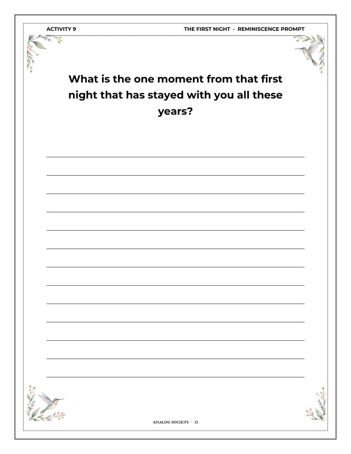 Inside A Memory Book — Becoming a Parent - page 14