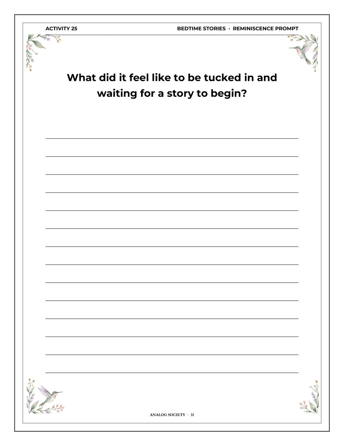 Inside A Memory Book — Books and Reading - page 32