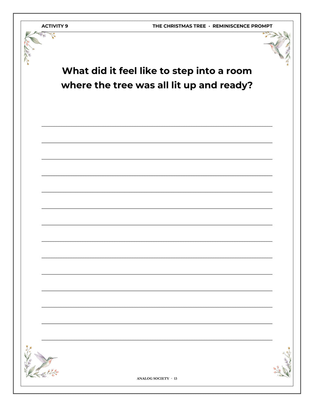 Inside A Memory Book — Christmas Memories - page 14