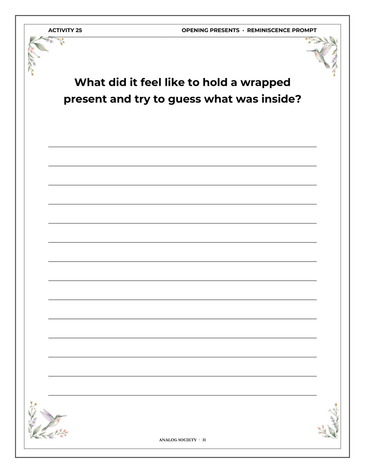 Inside A Memory Book — Christmas Memories - page 32