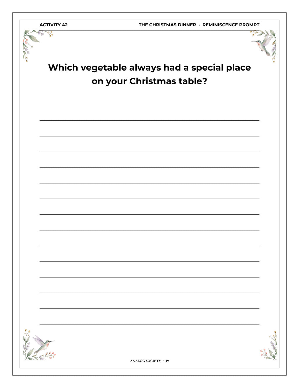 Inside A Memory Book — Christmas Memories - page 50
