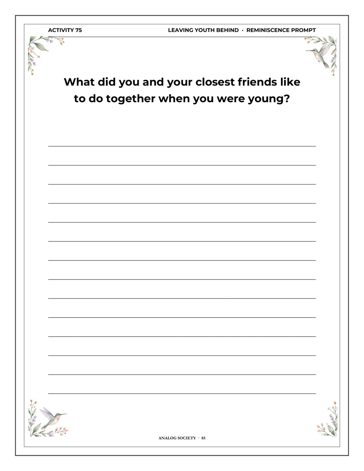 Inside A Memory Book — Coming of Age - page 86