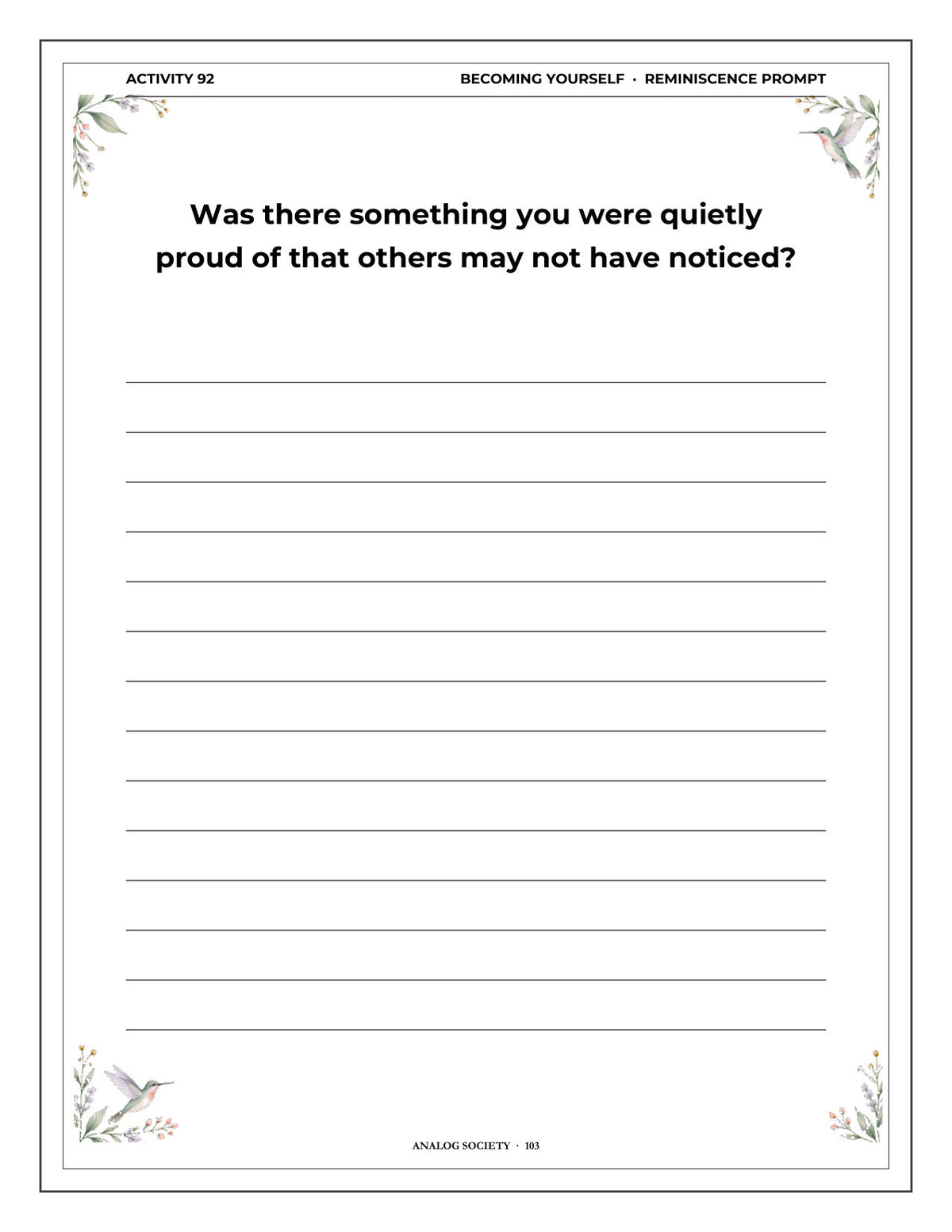 Inside A Memory Book — Coming of Age - page 104