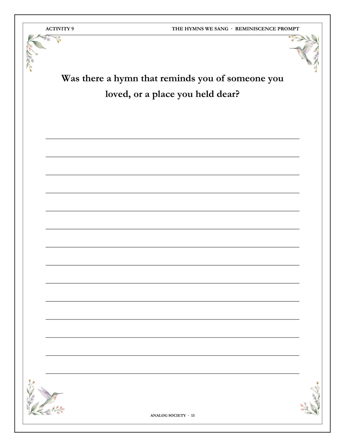 Inside A Memory Book — Faith, Church and Sunday - page 14