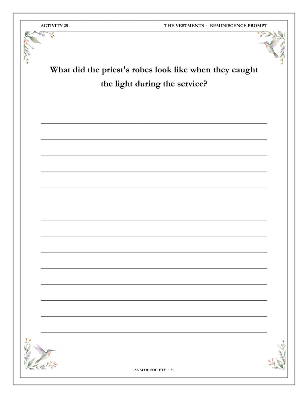 Inside A Memory Book — Faith, Church and Sunday - page 32