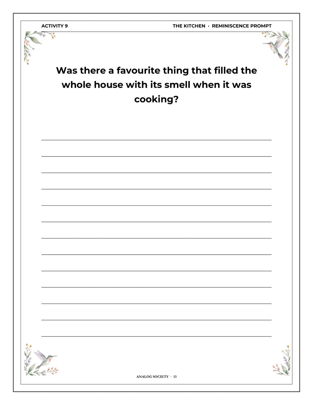 Inside A Memory Book — Family Recipes - page 14