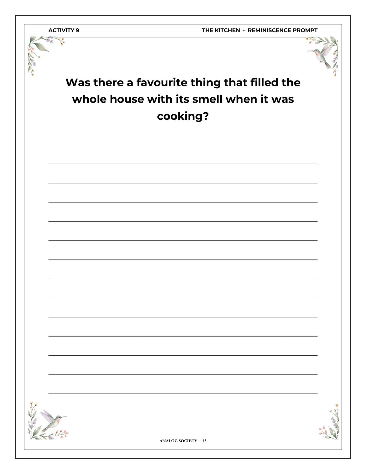 Inside A Memory Book — Family Recipes - page 14