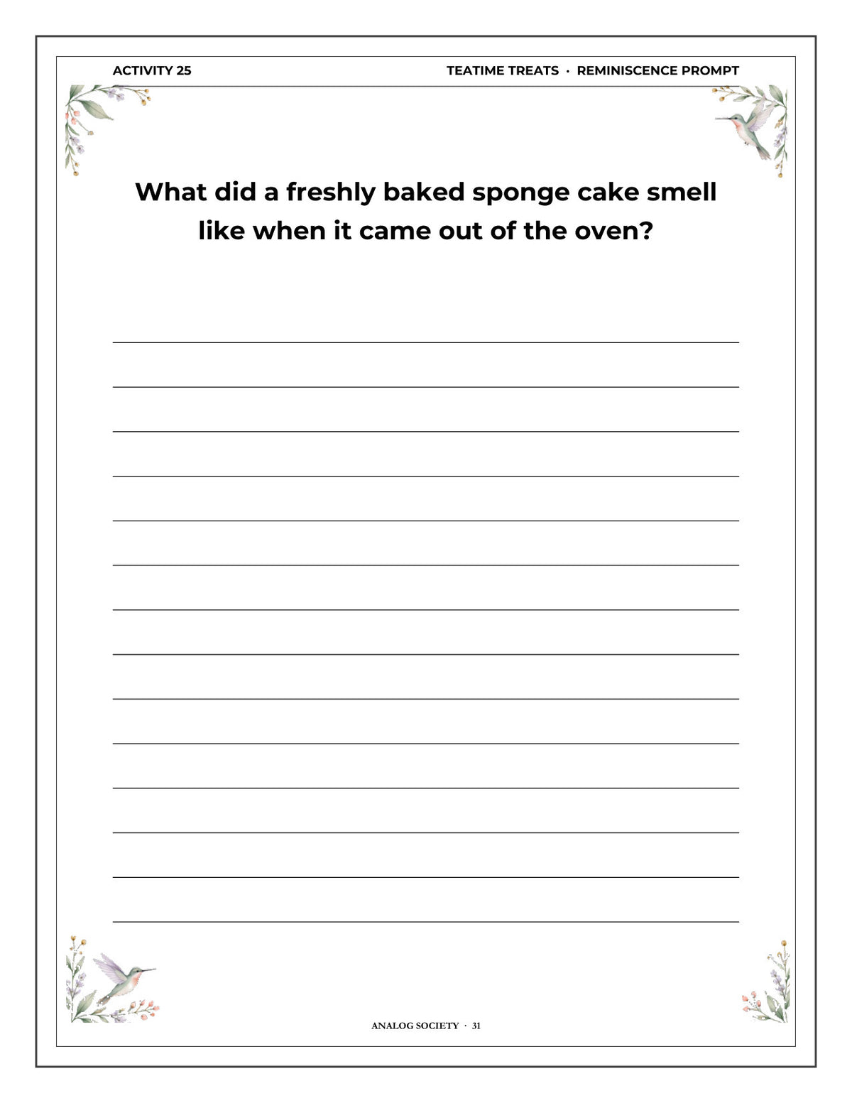 Inside A Memory Book — Family Recipes - page 32
