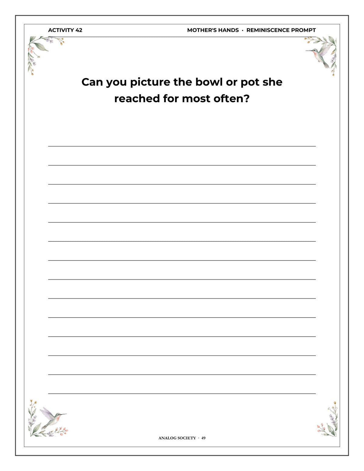 Inside A Memory Book — Family Recipes - page 50