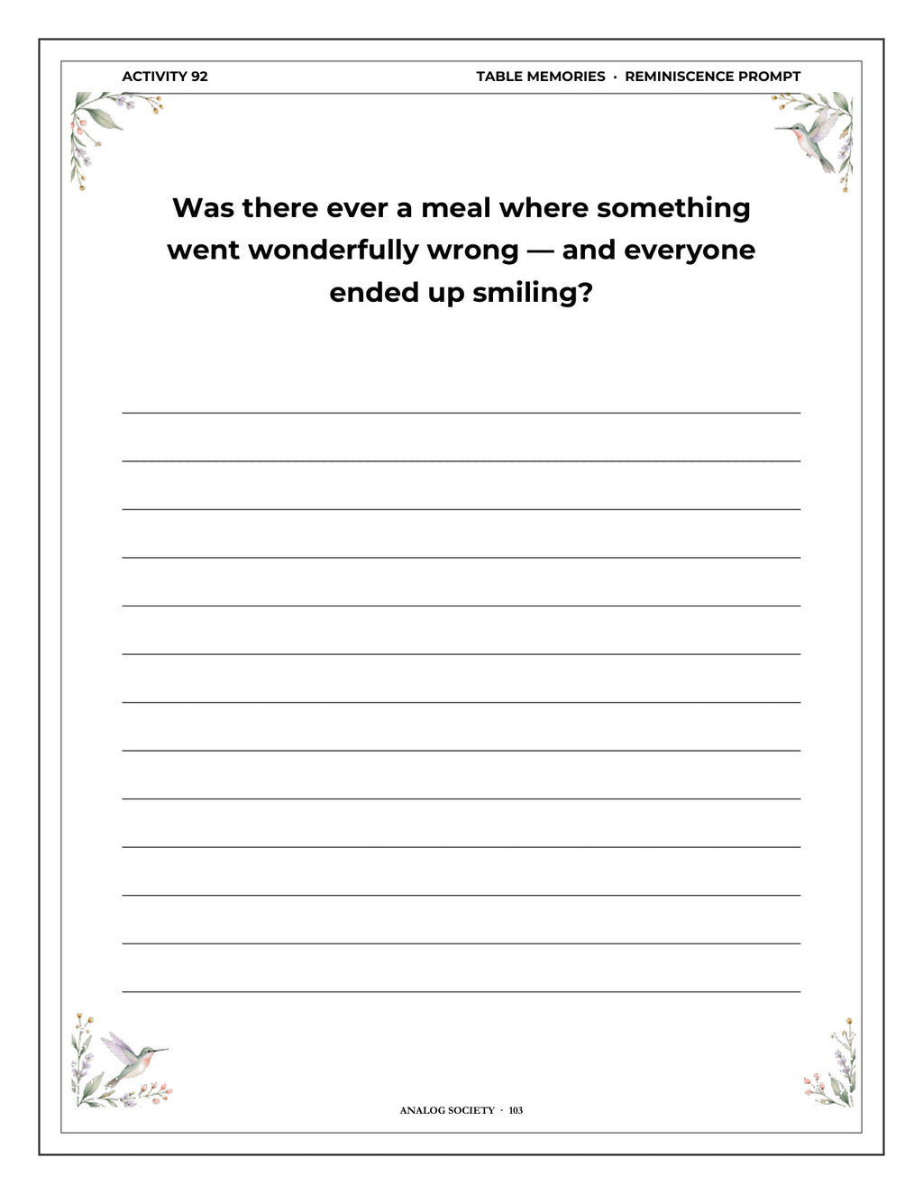 Inside A Memory Book — Family Recipes - page 104
