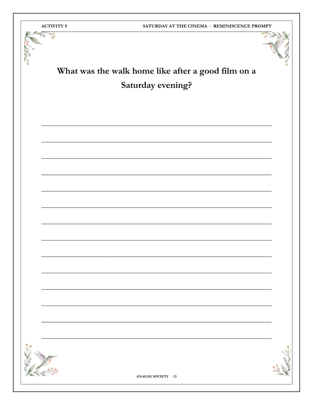 Inside A Memory Book — Films and Television - page 14