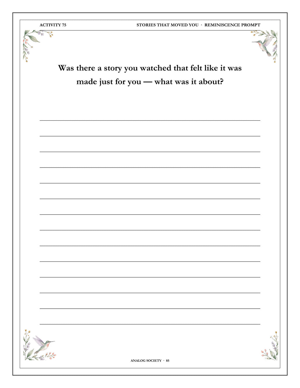 Inside A Memory Book — Films and Television - page 86