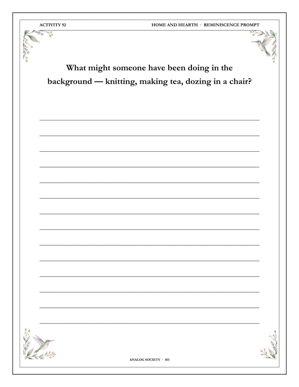 Inside A Memory Book — Films and Television - page 104