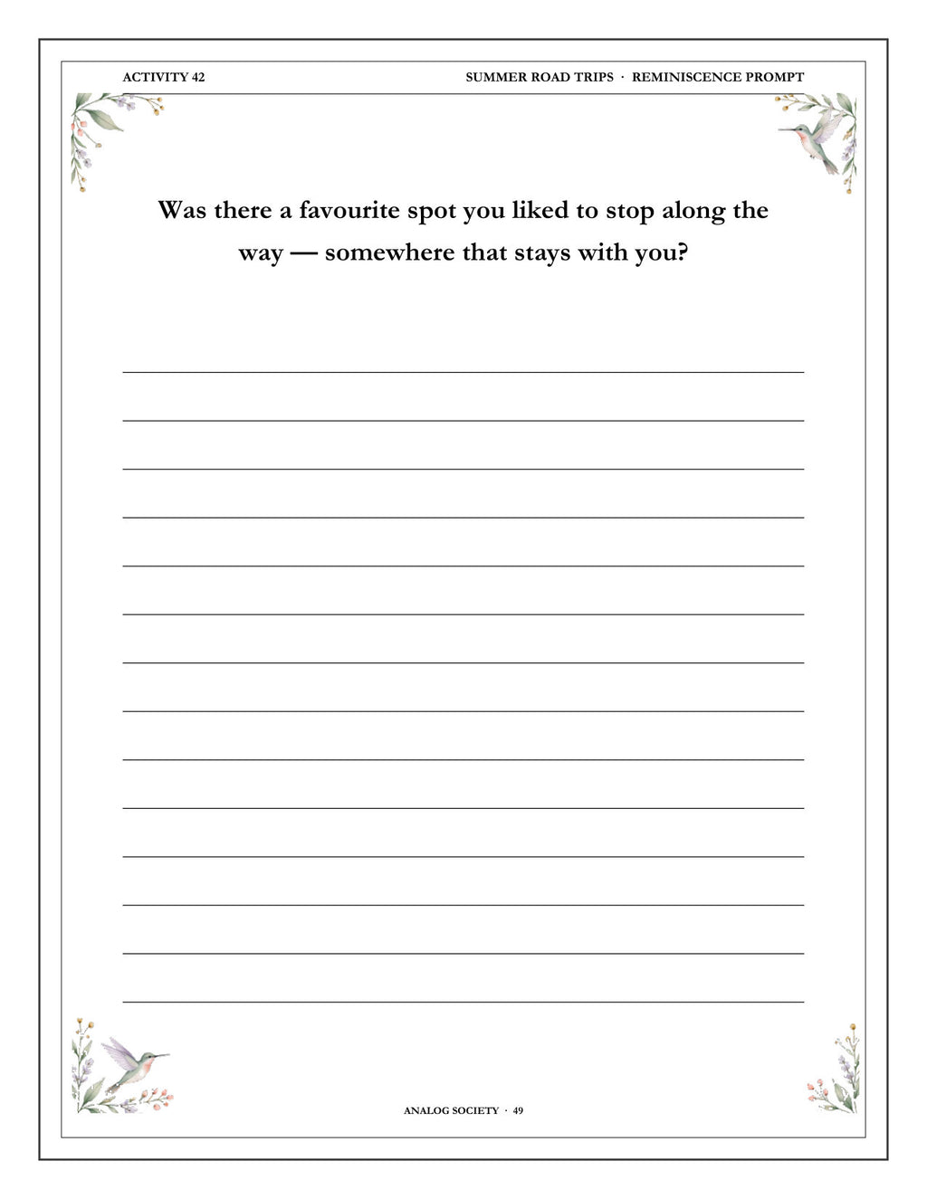 Inside A Memory Book — Your First Car - page 50