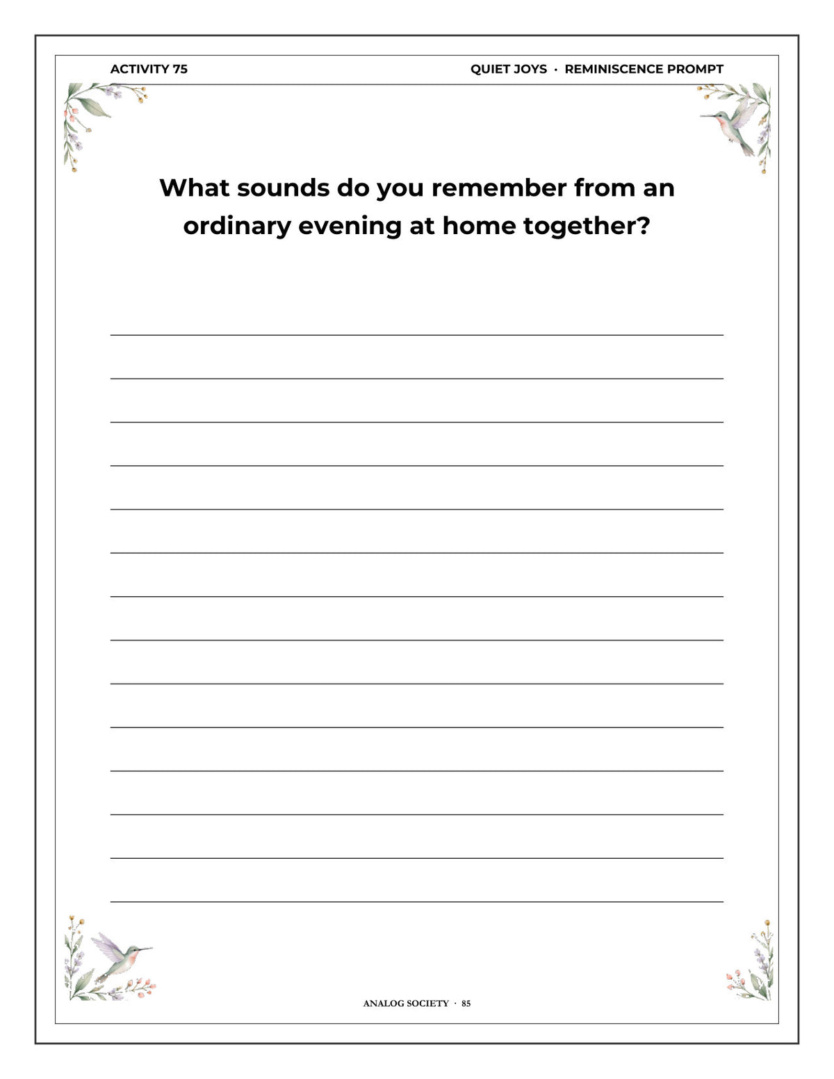Inside A Memory Book — A Long Marriage - page 86