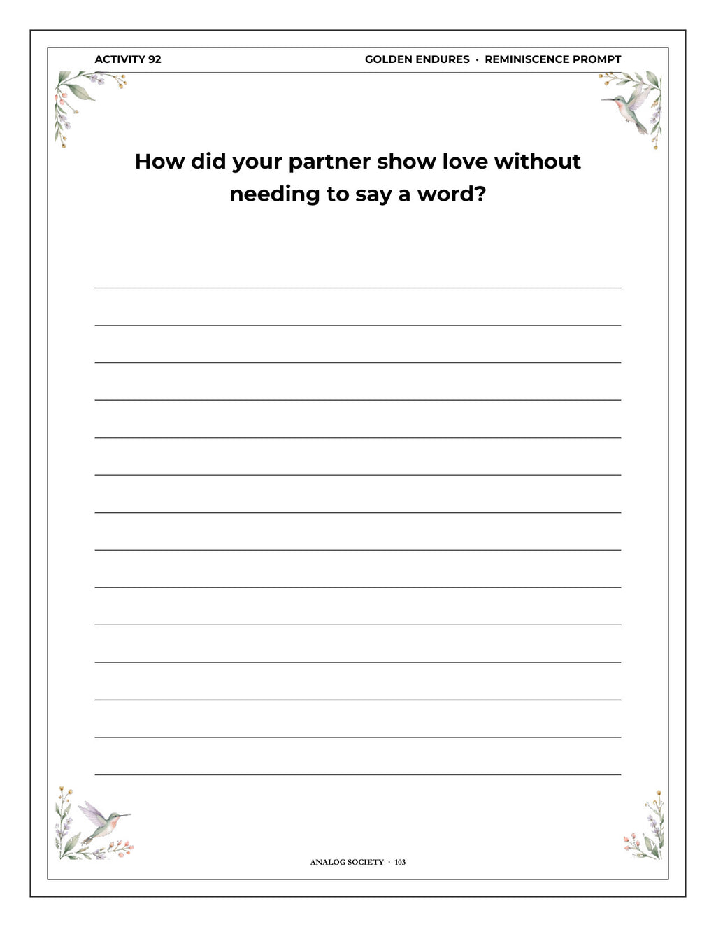 Inside A Memory Book — A Long Marriage - page 104