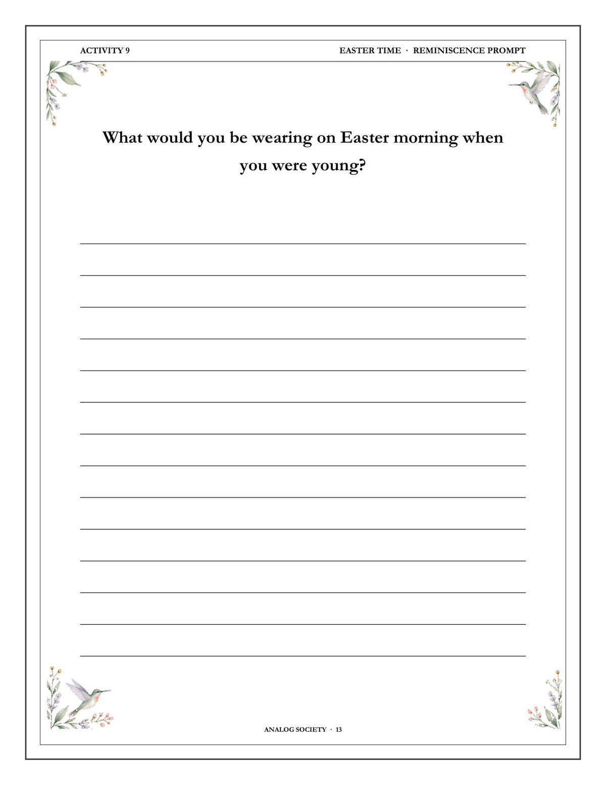 Inside A Memory Book — Special Days and Festivals - page 14