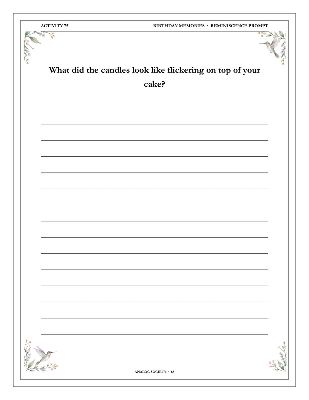 Inside A Memory Book — Special Days and Festivals - page 86