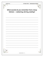 Inside A Memory Book — The Kitchen - page 50