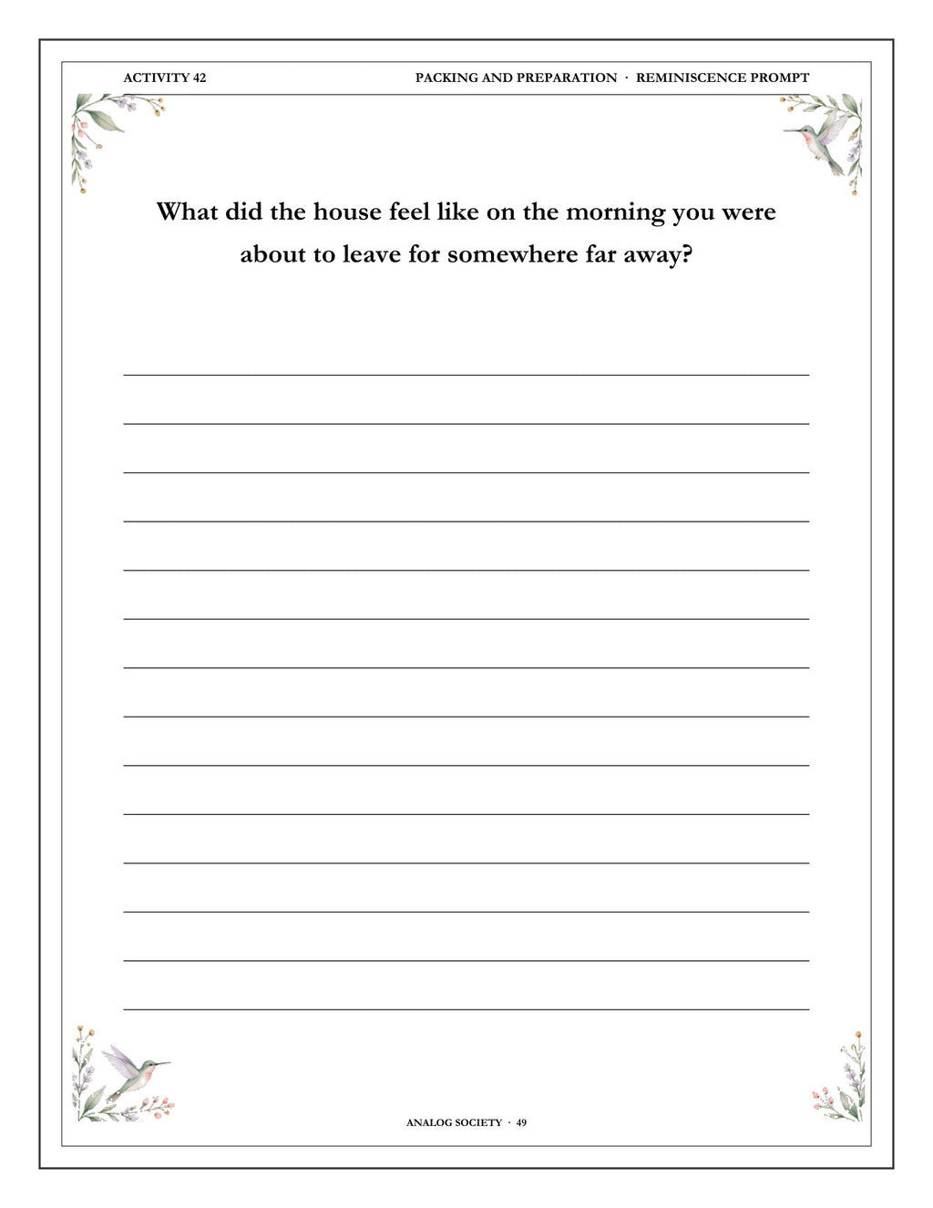 Inside A Memory Book — Travel and First Trips - page 50