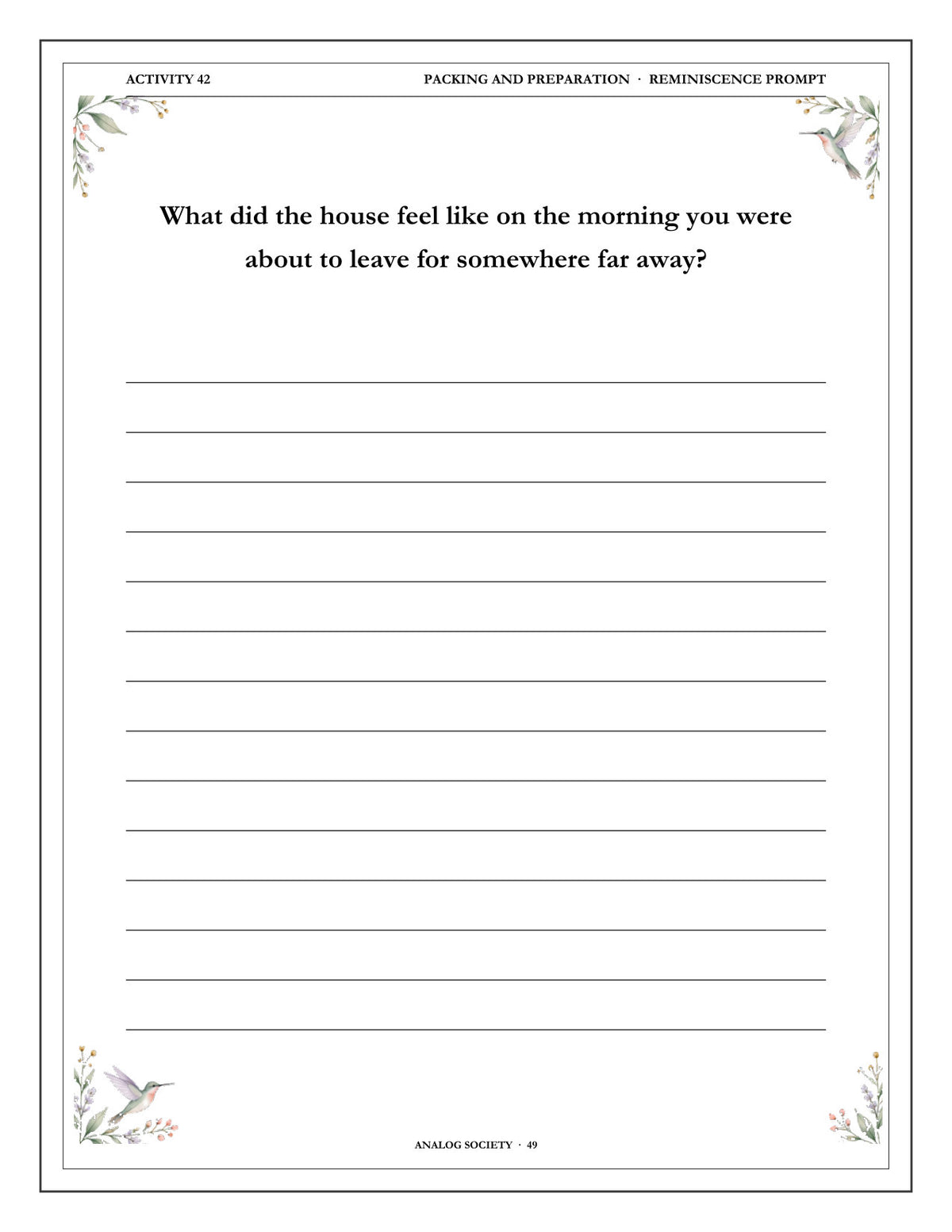 Inside A Memory Book — Travel and First Trips - page 50