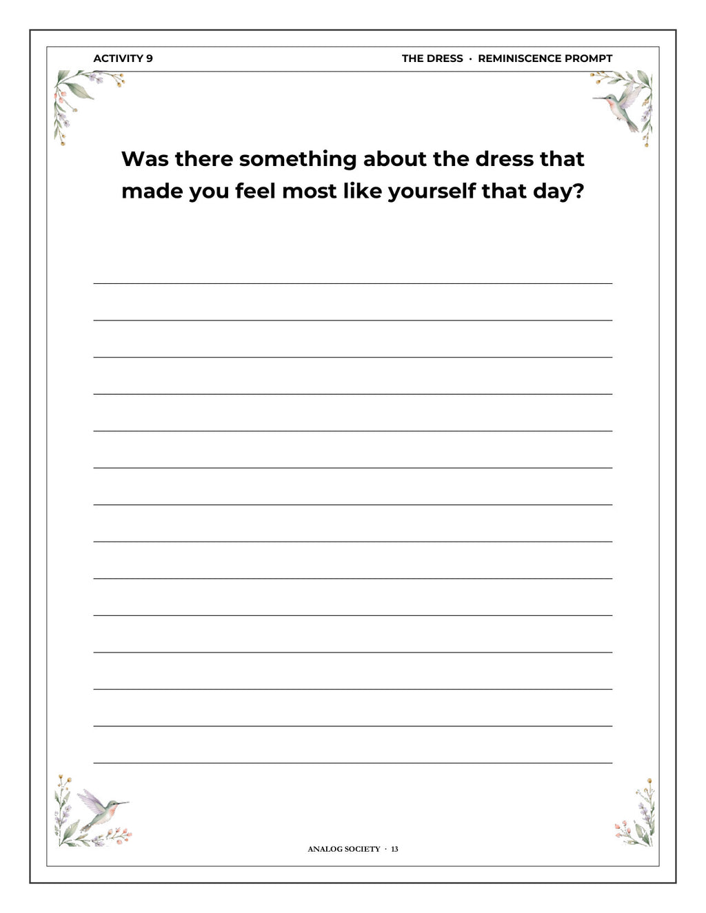 Inside A Memory Book — Your Wedding Day - page 14