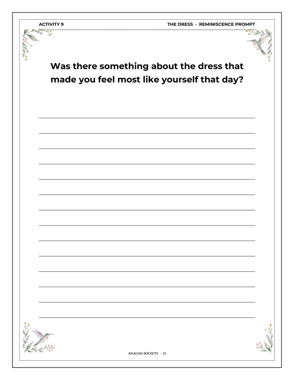 Inside A Memory Book — Your Wedding Day - page 14