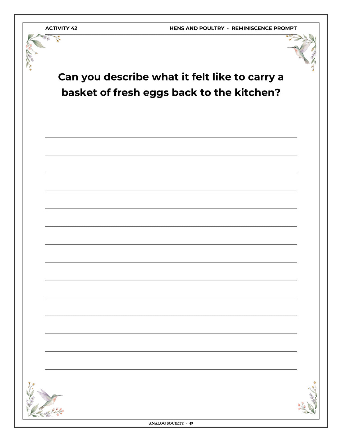 Inside A Memory Book — Country Pets and Animals - page 50
