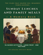 Sunday Lunches - A Memory Book, hardcover front cover