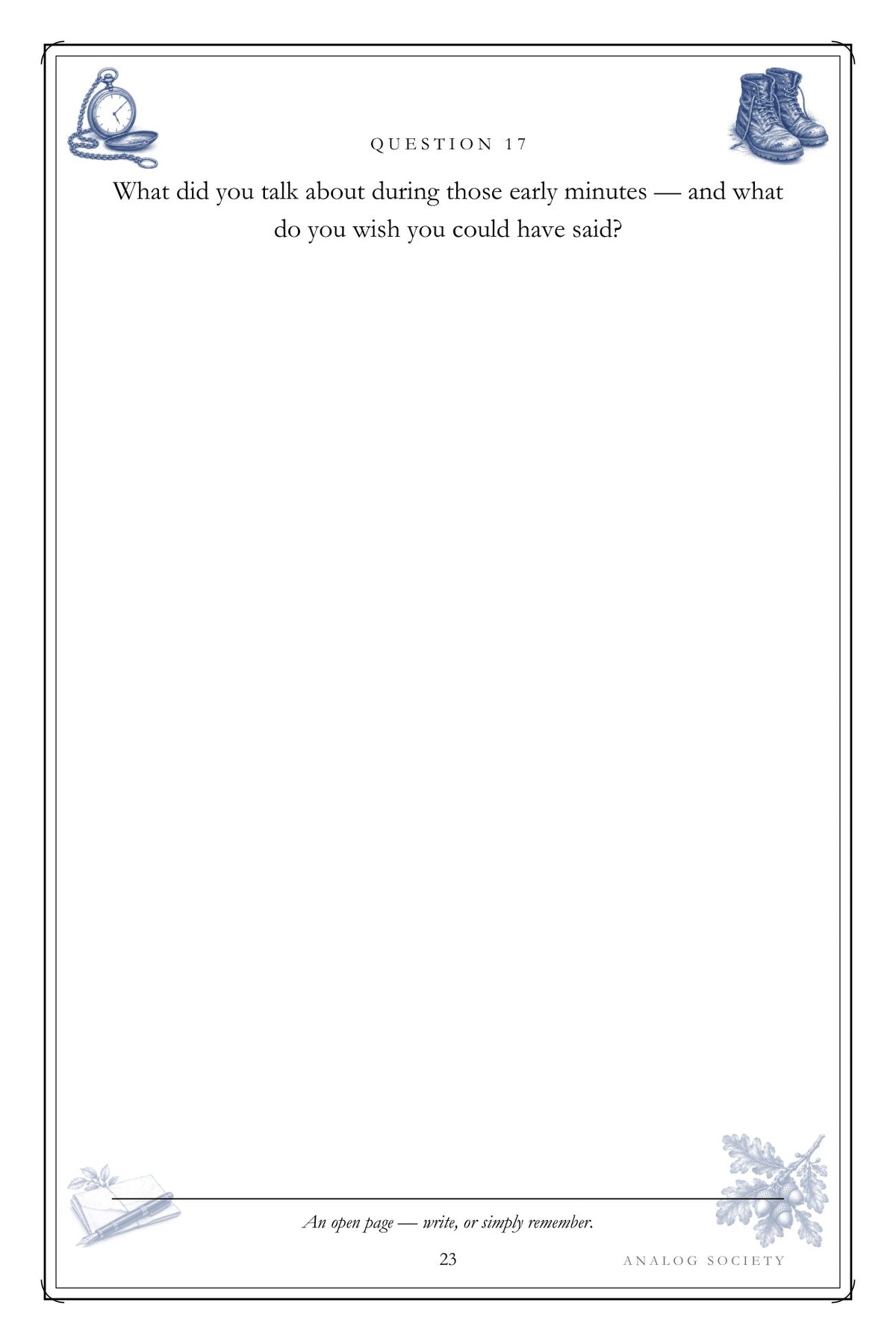 The Man I Married, In 200 Questions hardcover gift edition, inside page 23