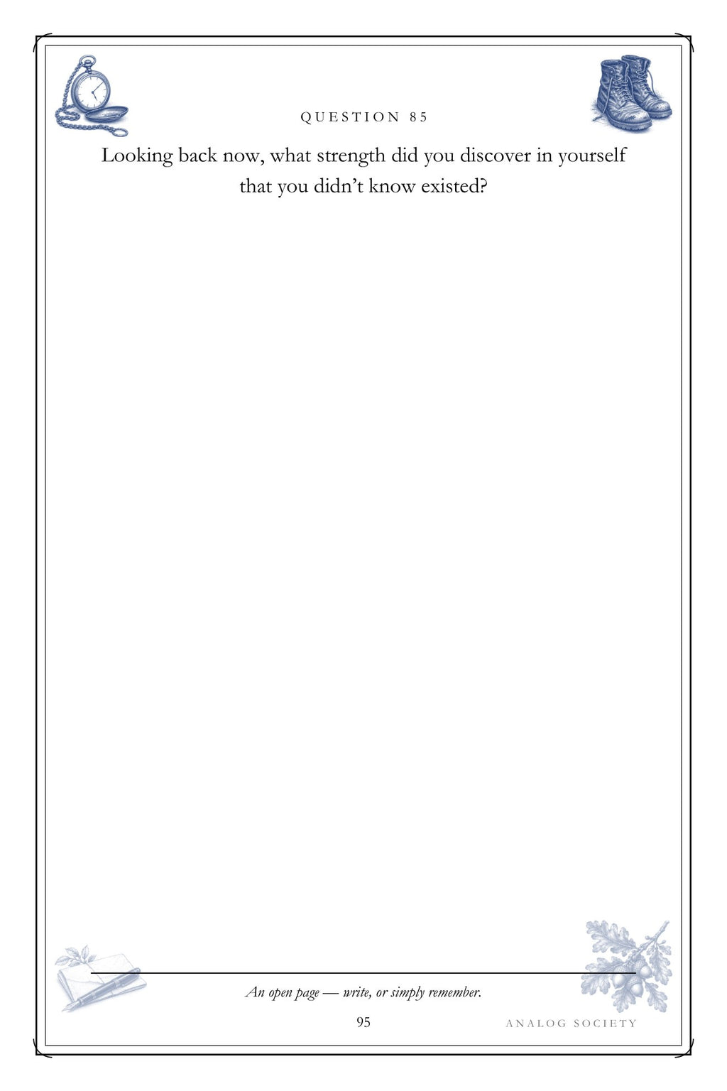 The Man I Married, In 200 Questions hardcover gift edition, inside page 95